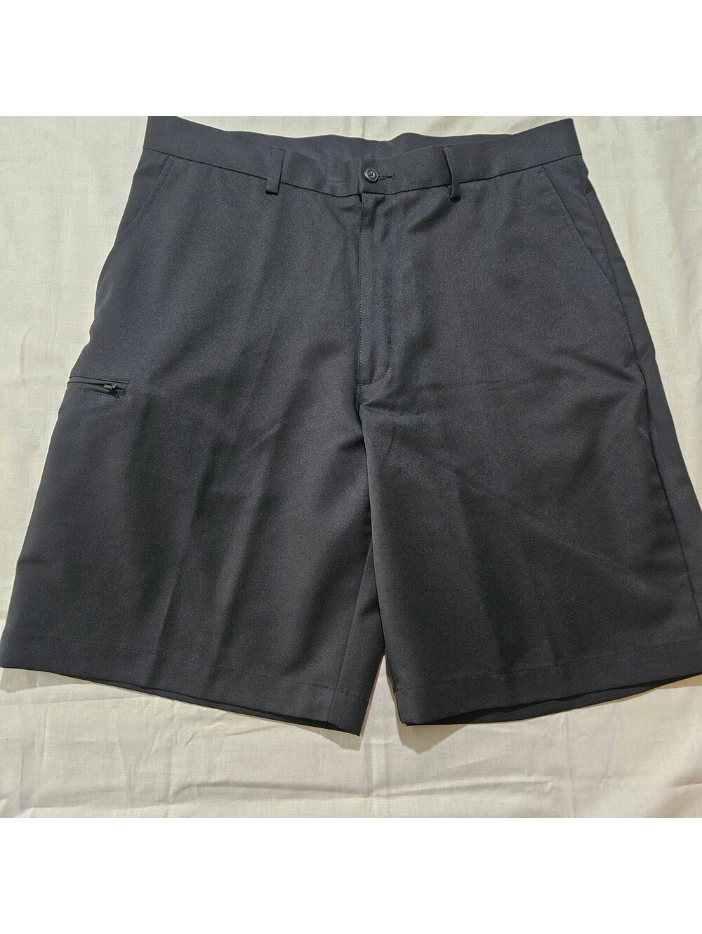 Grand Slam Golf Men's Black Polyester Golf Shorts Size 36 100% Polyester